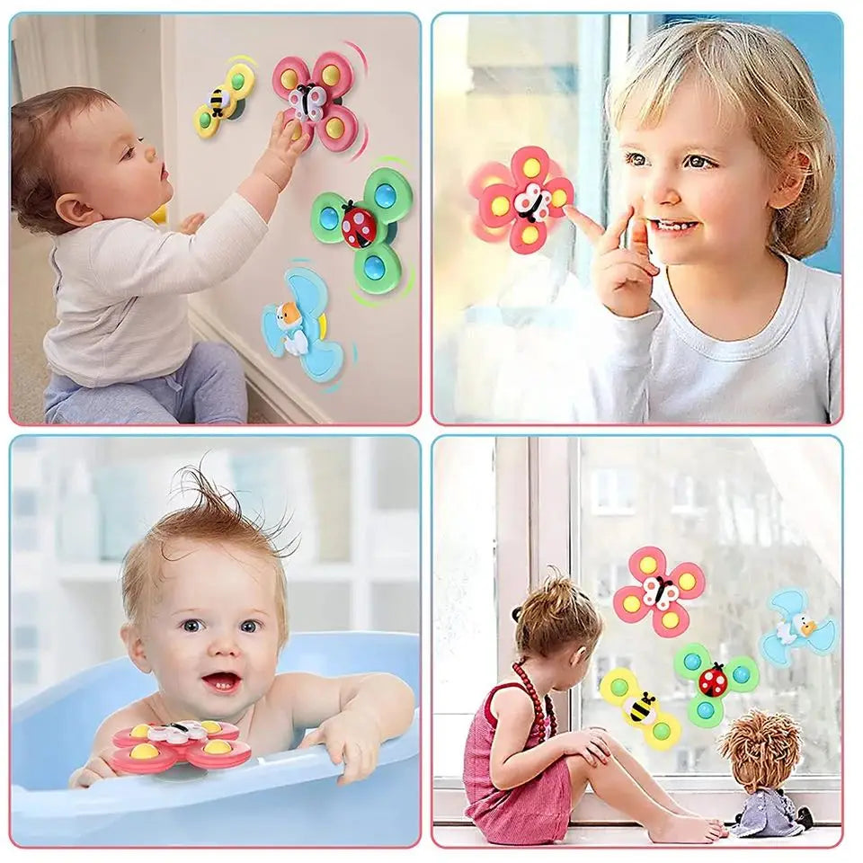 Baby Cartoon Insect Spinner