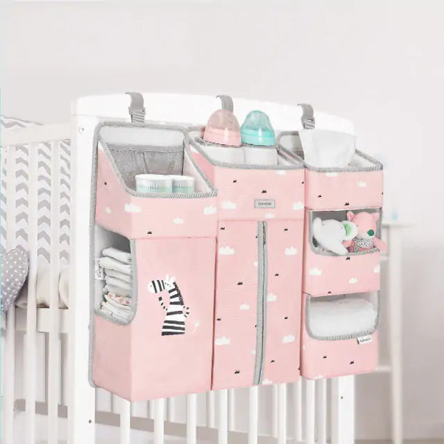 Baby Crib Hanging Storage Organizer