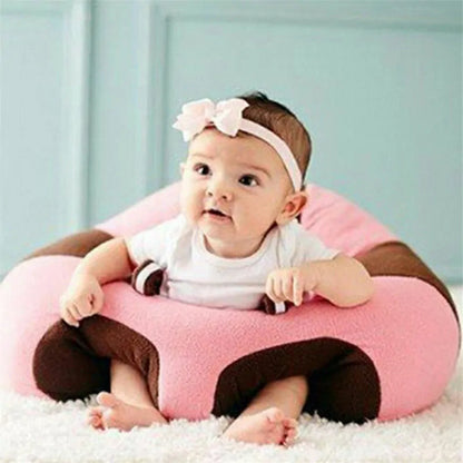 Kids Baby Support Seat: Comfortable Sit Up Soft Chair Cushion Sofa Plush Pillow Toy Bean Bag