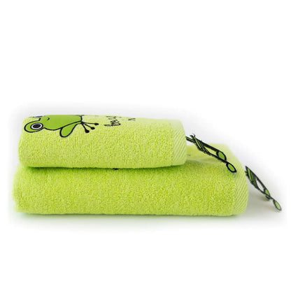 Milk&Moo Cacha Frog Baby Towel Set of 2