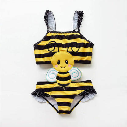 Baby Girls One-piece Swimwear