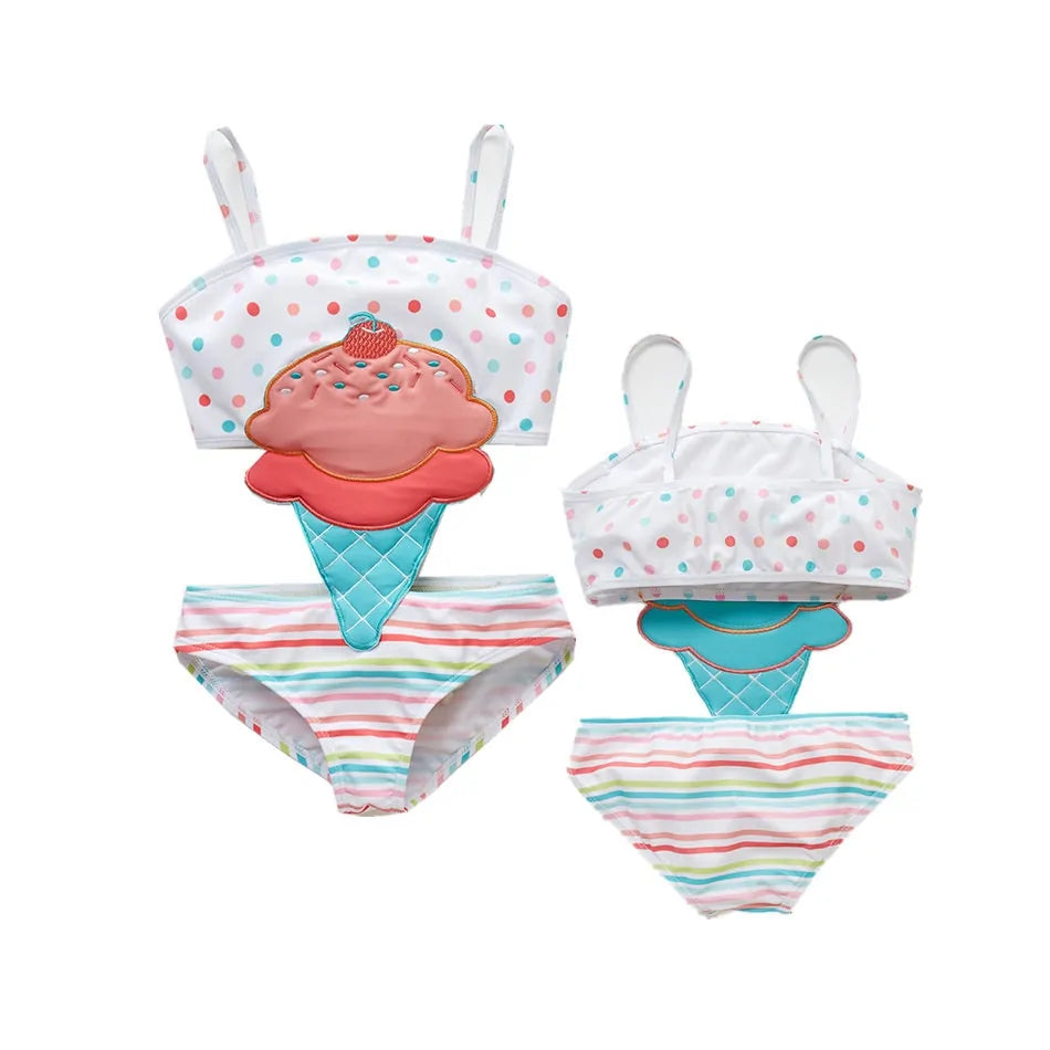 Baby Girls One-piece Swimwear