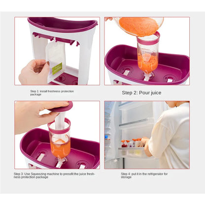 Homemade Baby Food Dispenser