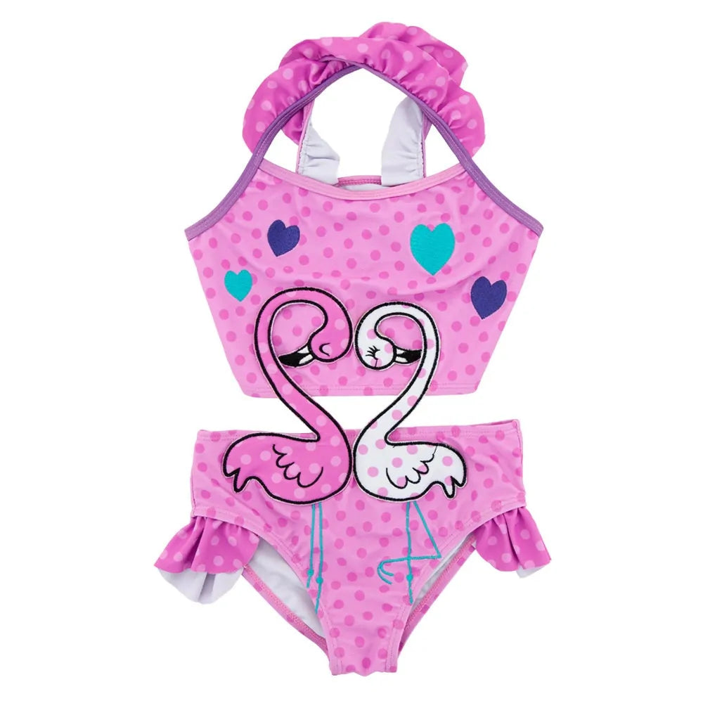 Baby Girls One-piece Swimwear