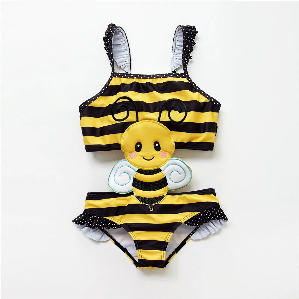 Baby Girls One-piece Swimwear