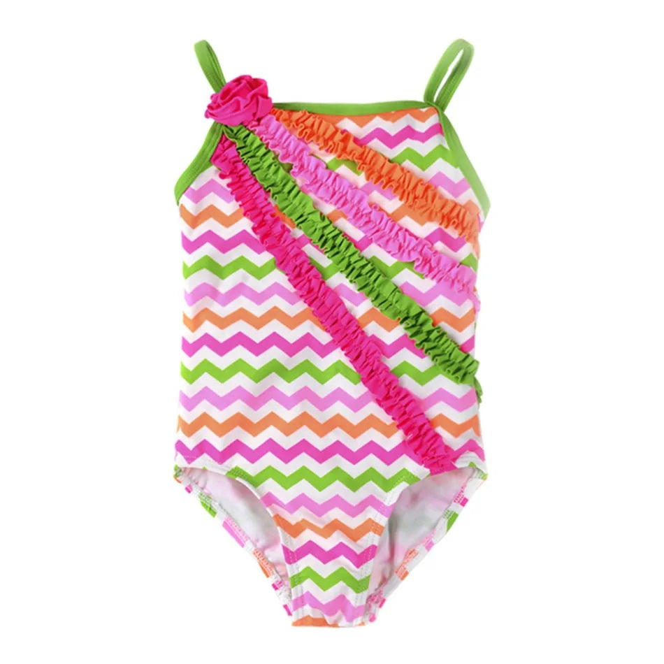 Baby Girls One-piece Swimwear